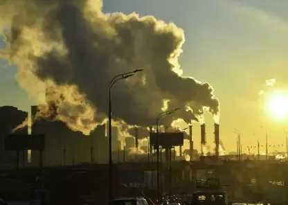 Полиграфия в центре Красноярска загрязняет воздух