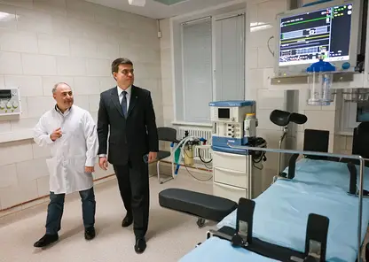 Президент Владимир Путин открыл новый корпус Енисейской районной больницы