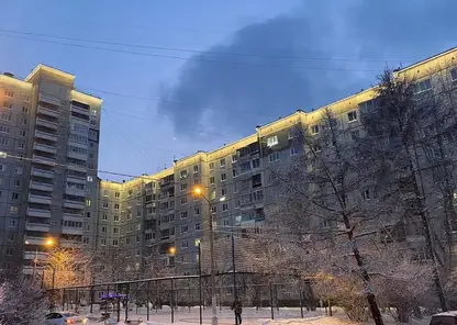 В Красноярске начали тестировать подсветку на домах по ул. Конституции СССР