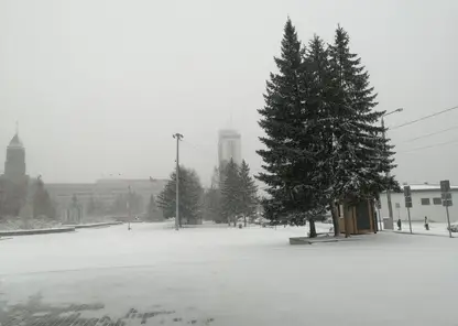 Снег и -10 градусов ожидаются в Красноярске 24 ноября