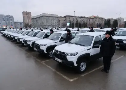 В Новосибирской области районным участковым вручили новые служебные автомобили