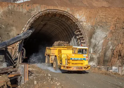 Красноярская железная дорога ведет строительство нового тоннеля в отрогах Восточного Саяна