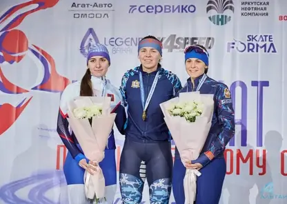 Красноярские спортсмены стали призерами чемпионата России по конькобежному спорту в Иркутске