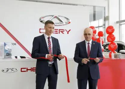 В Красноярске открылся новый дилерский центр китайского автомобильного бренда Chery