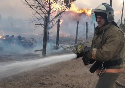 За неделю в Красноярском крае потушили 187 пожаров