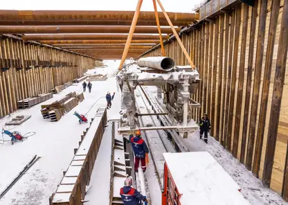 В Красноярске началась сборка тоннелепроходческого комплекса «Екатерина»