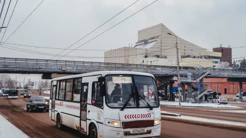 В Красноярске схема движение автобусов №99 временно изменилась