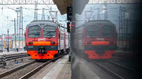 С 22 апреля изменятся дни курсирования трех пригородных поездов восточного направления КрасЖД