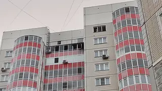 В Красноярске в результате возгорания на балконе пострадала женщина