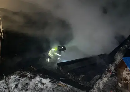 Два человека погибли в пожаре в Красноярском крае