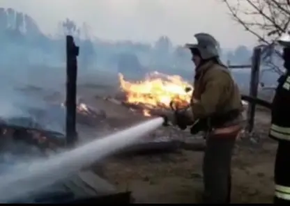 Под Минусинском пожар уничтожил 20 домов